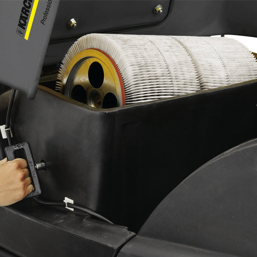 KM 100/100 R Bp: 自動過濾器清潔系統(tǒng),大過濾面積